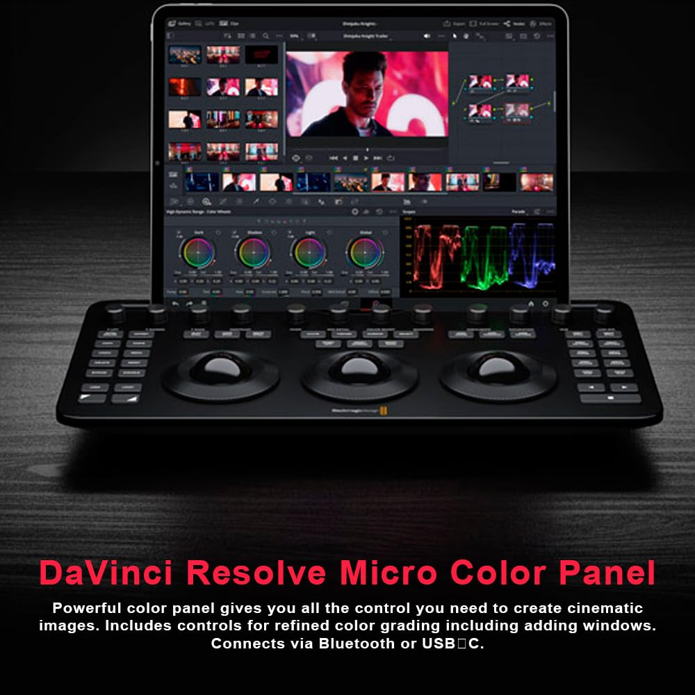 Amazon.com: Blackmagic Design Davinci Resolve Micro Color Panel